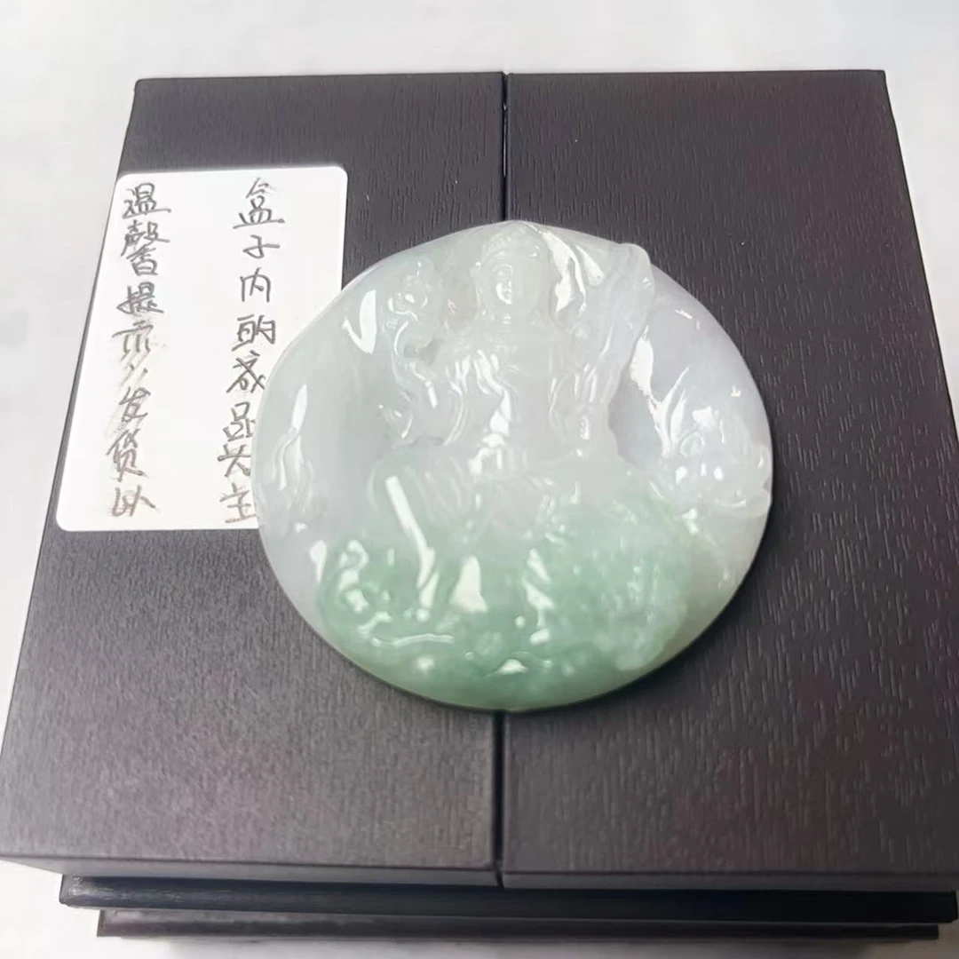 168-天然和田玉吊坠