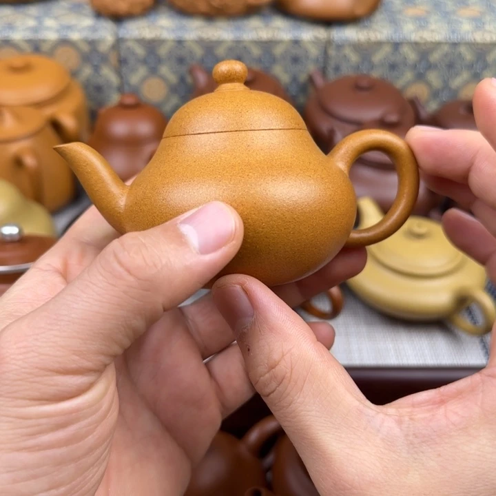 小***哥茶壶紫砂黄金段零添加
