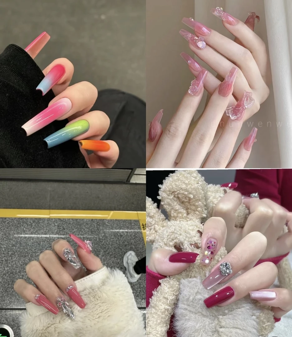 （直播间专享）夏日款纯手工穿戴甲 no退no换 下单备注编码