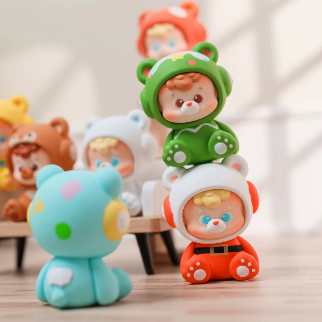 （代拆）丢丢小熊diudiubaby冬日小熊盲盒