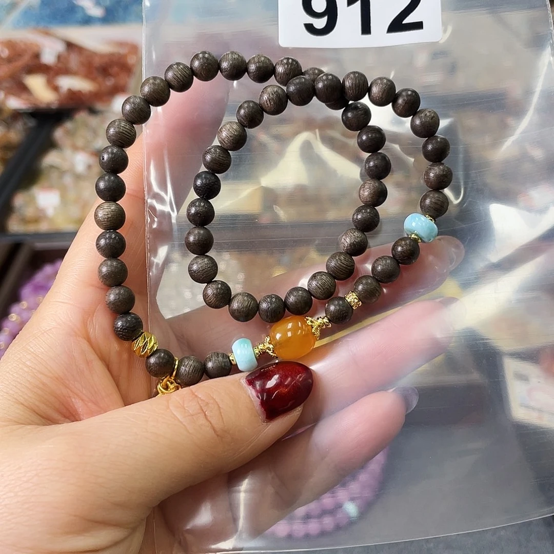 蜜蜡未镶嵌手串手串912。