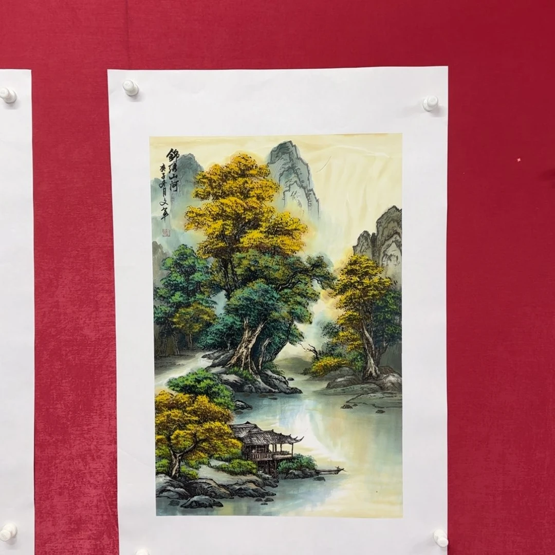 国画李文军老师国画精品