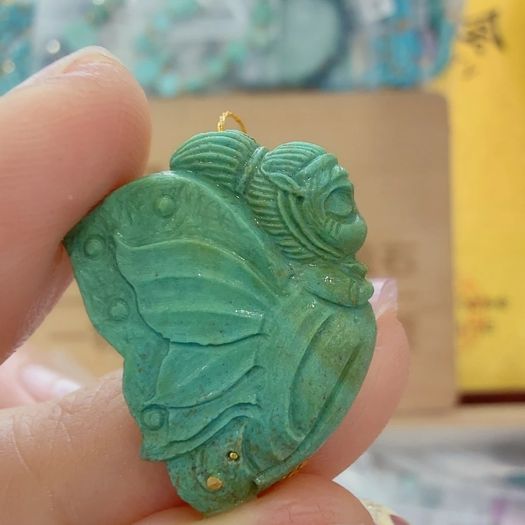 绿松石未镶嵌珠宝奇石