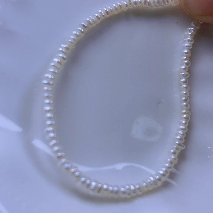 淡水珍珠手绳合金