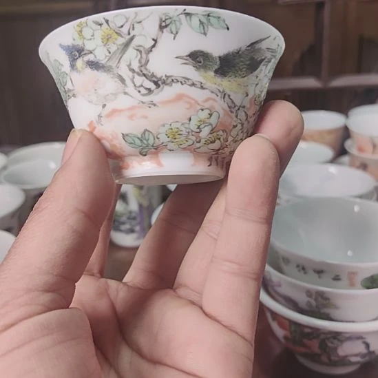 戴玉衡手绘陶瓷杯