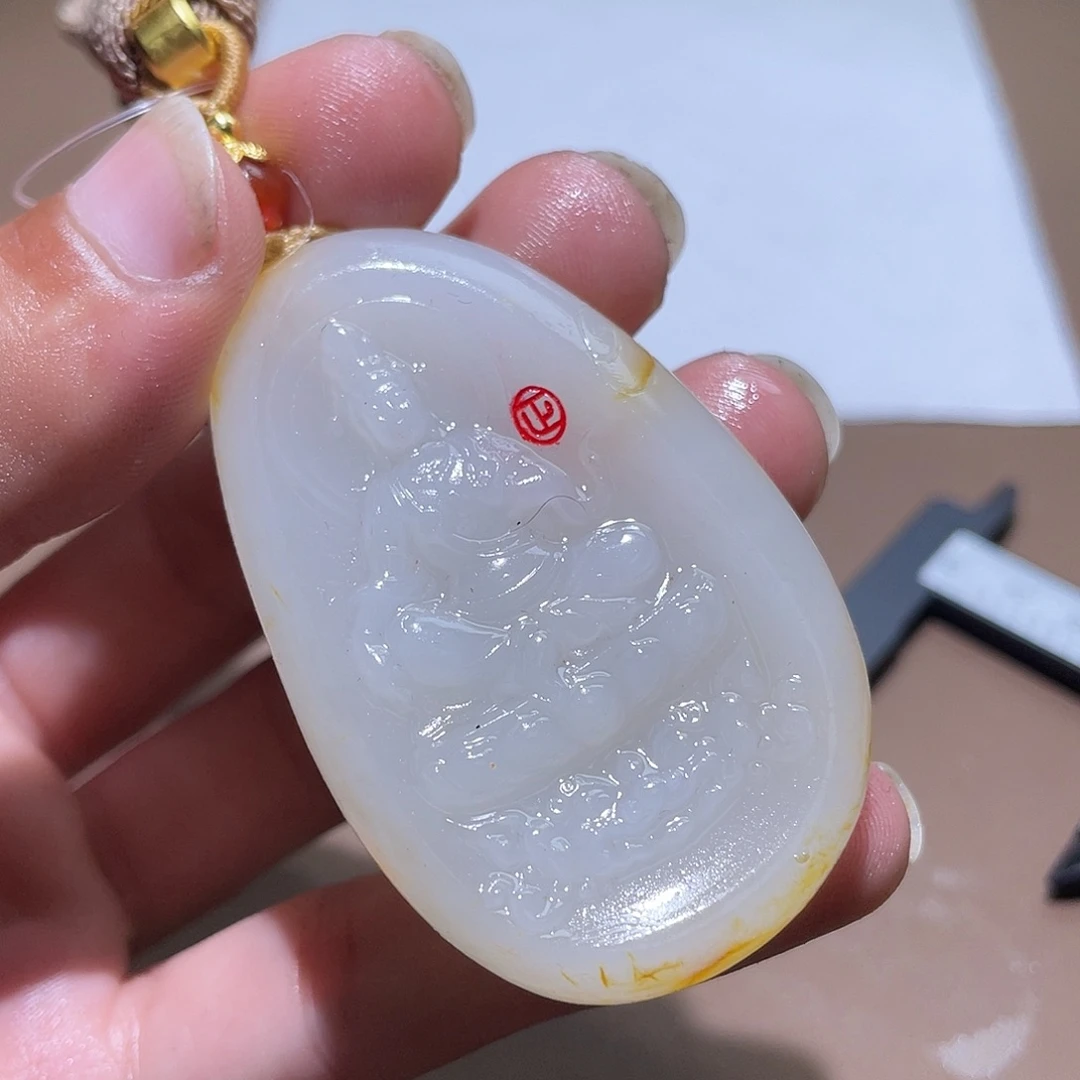 和田玉颈饰未镶嵌Z6