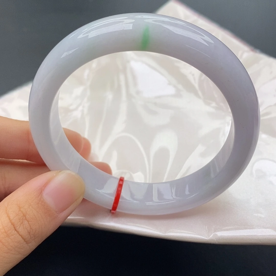 翡翠未镶嵌手镯58正圈