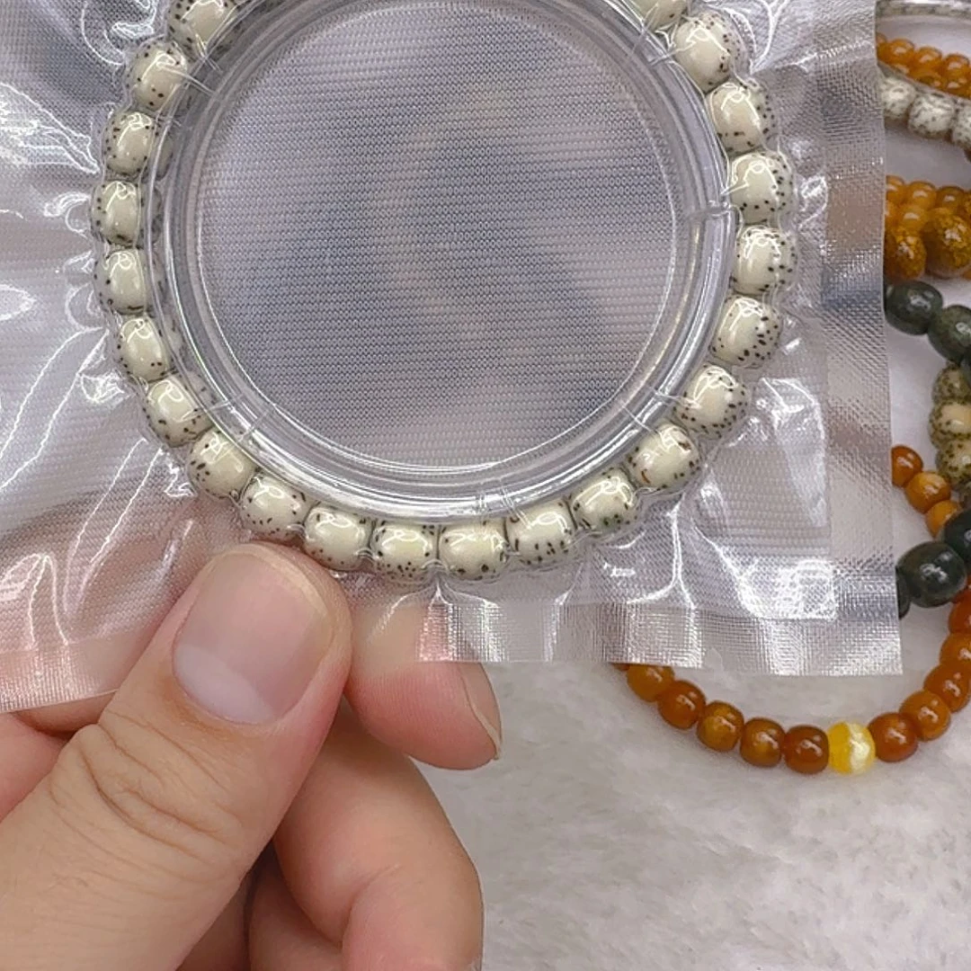 星月菩提手串60尽头半臂大留白星月菩提单圈8×7