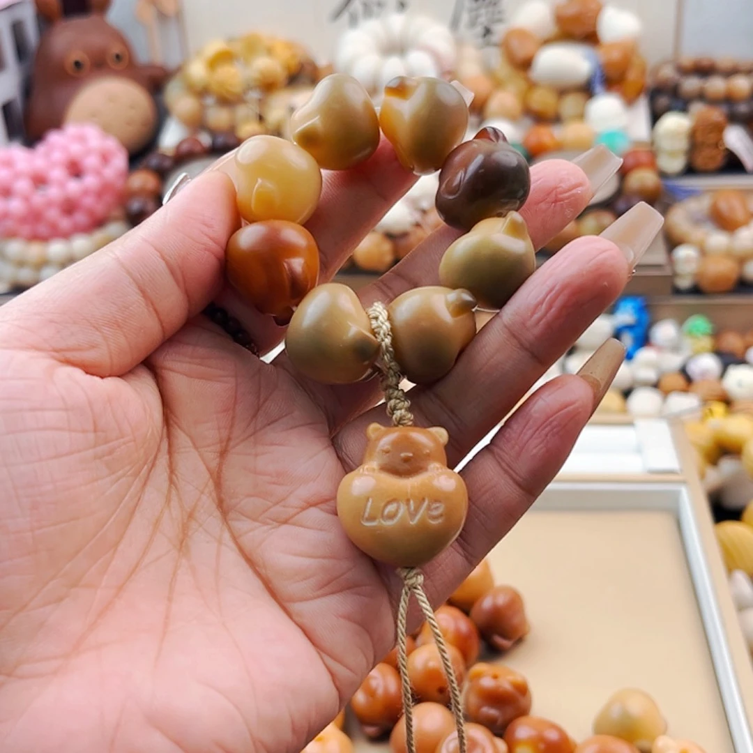 菩提根/象牙果手串啊*啊曦