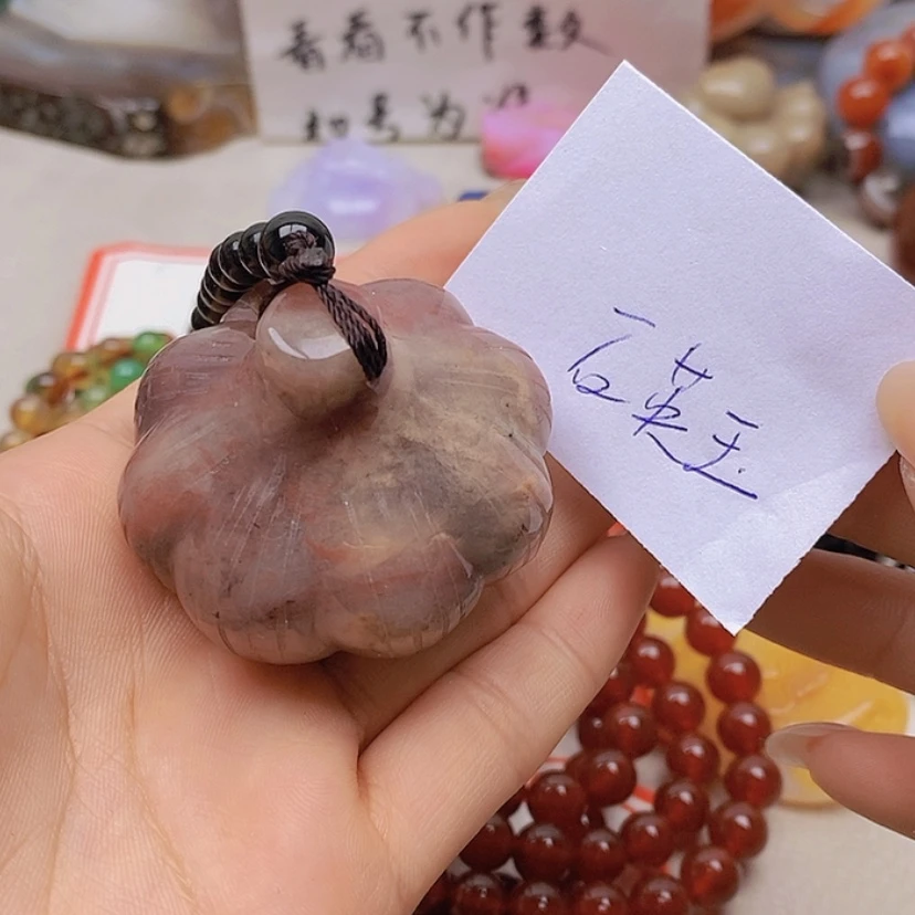 【闪购商品】未镶嵌玛瑙/玉髓珠宝半成品心**海