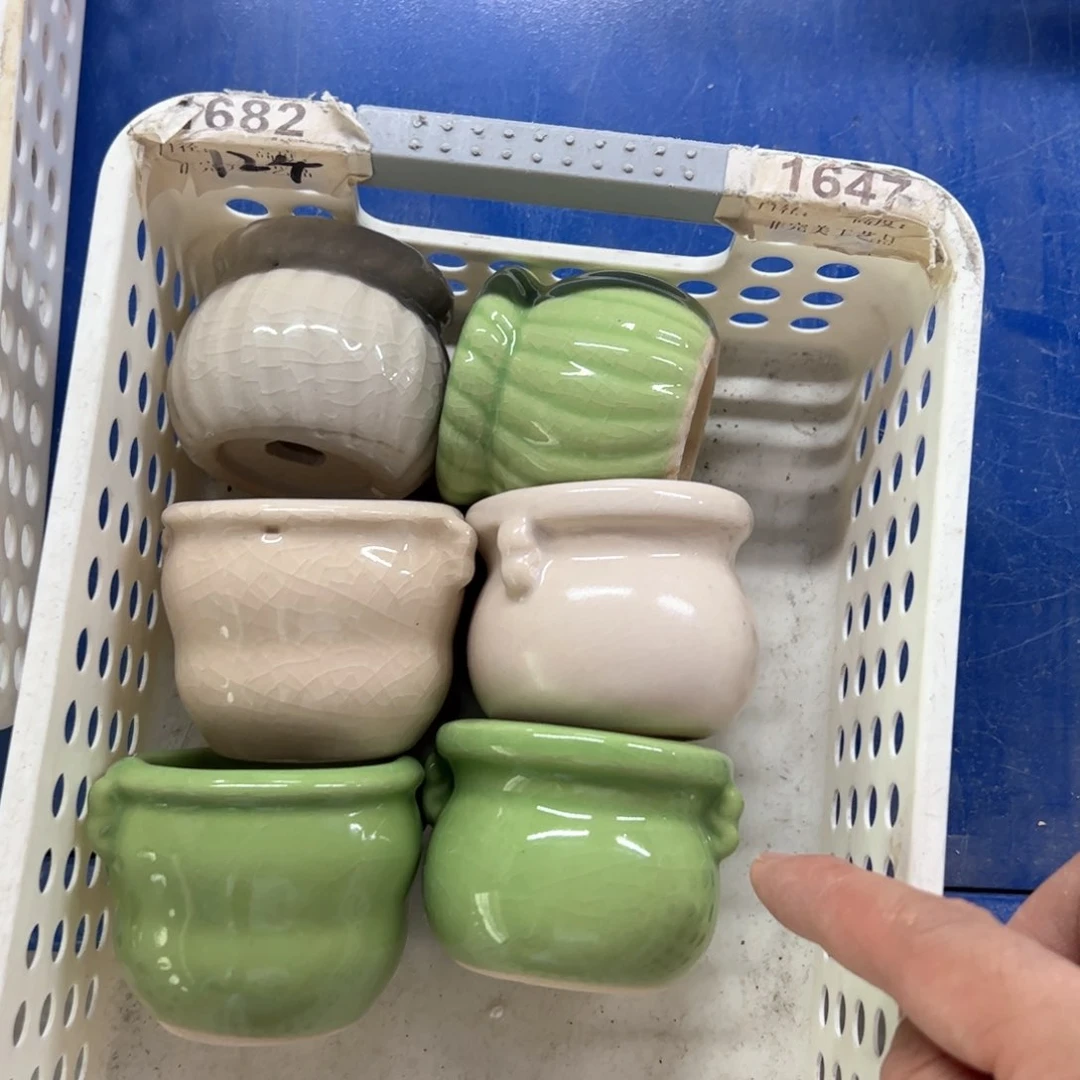 陶瓷多肉小花盆@@1647