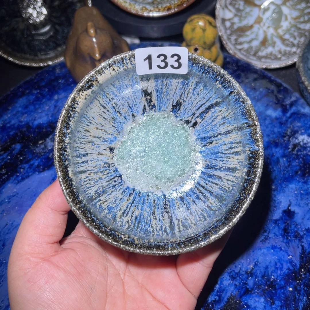 方***明茶盏建盏茶器主人杯133