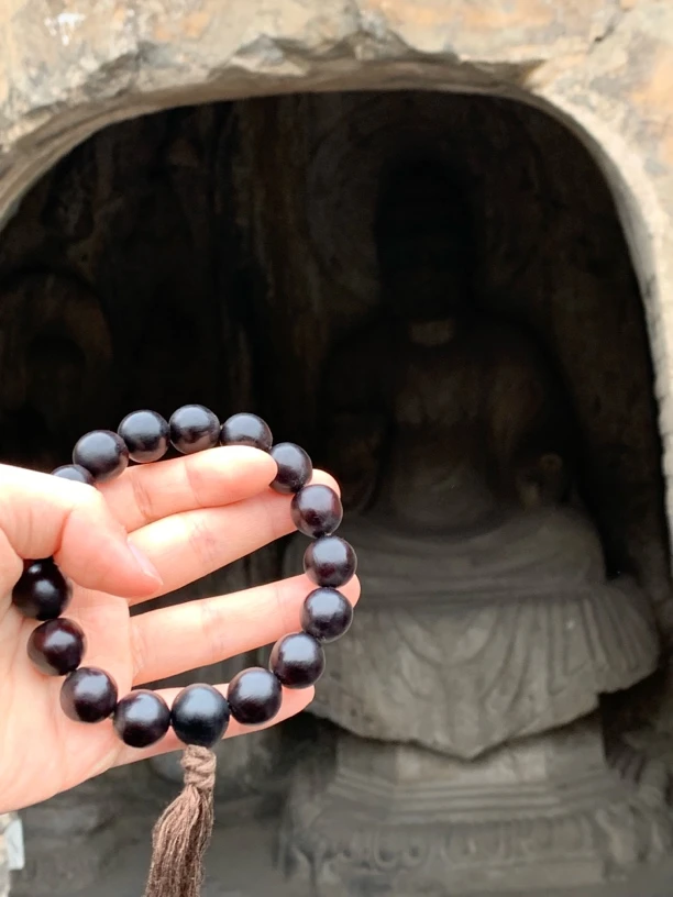 非金属木质手链 A04云南古树无患子手串定制款