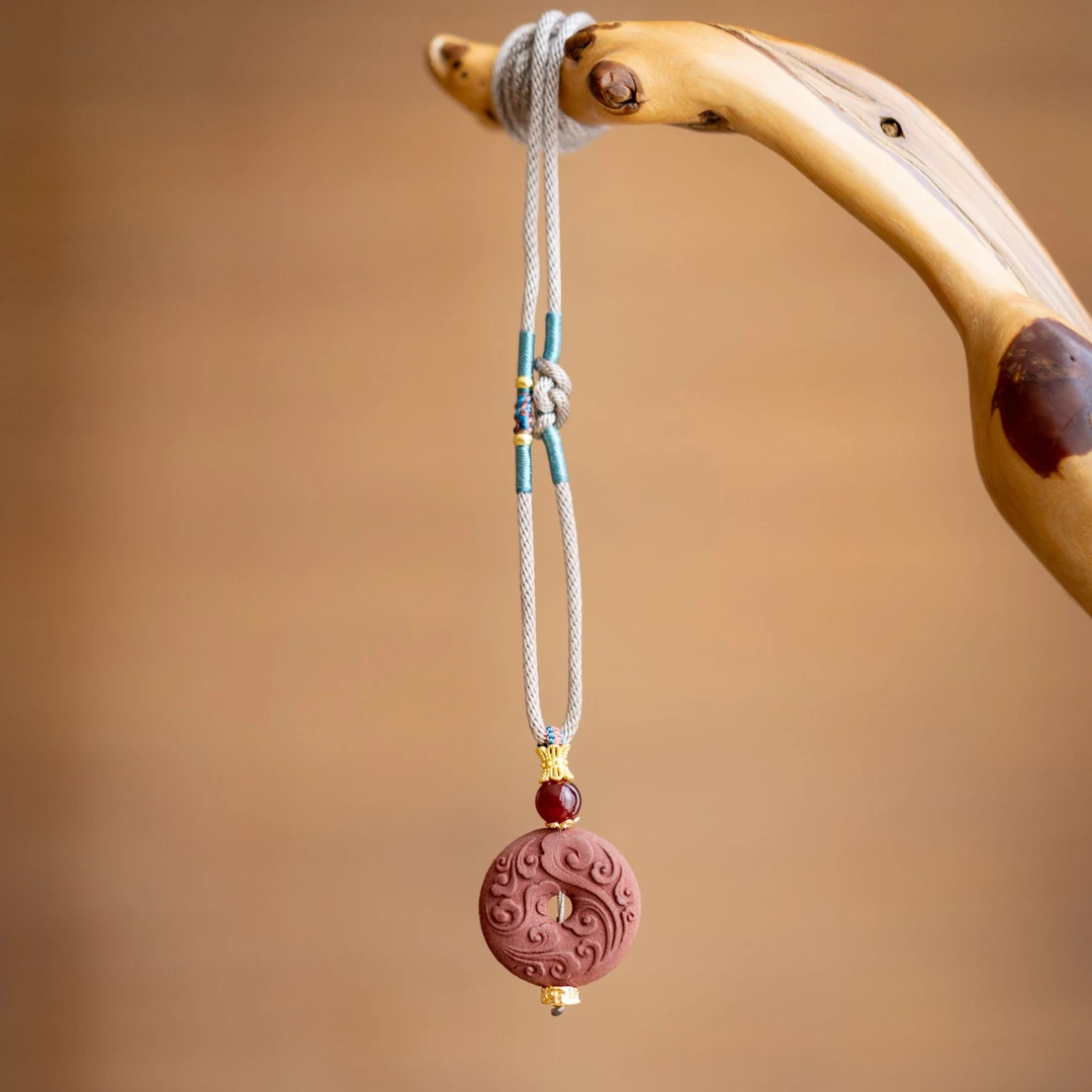 【祥云平安扣】合香香牌项链款非遗制作天然合香古法炮制持久留香