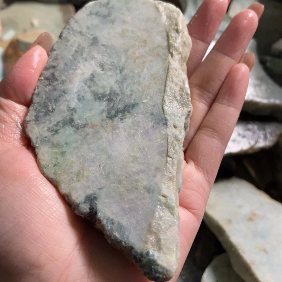 翡翠未镶嵌挂件天然翡翠