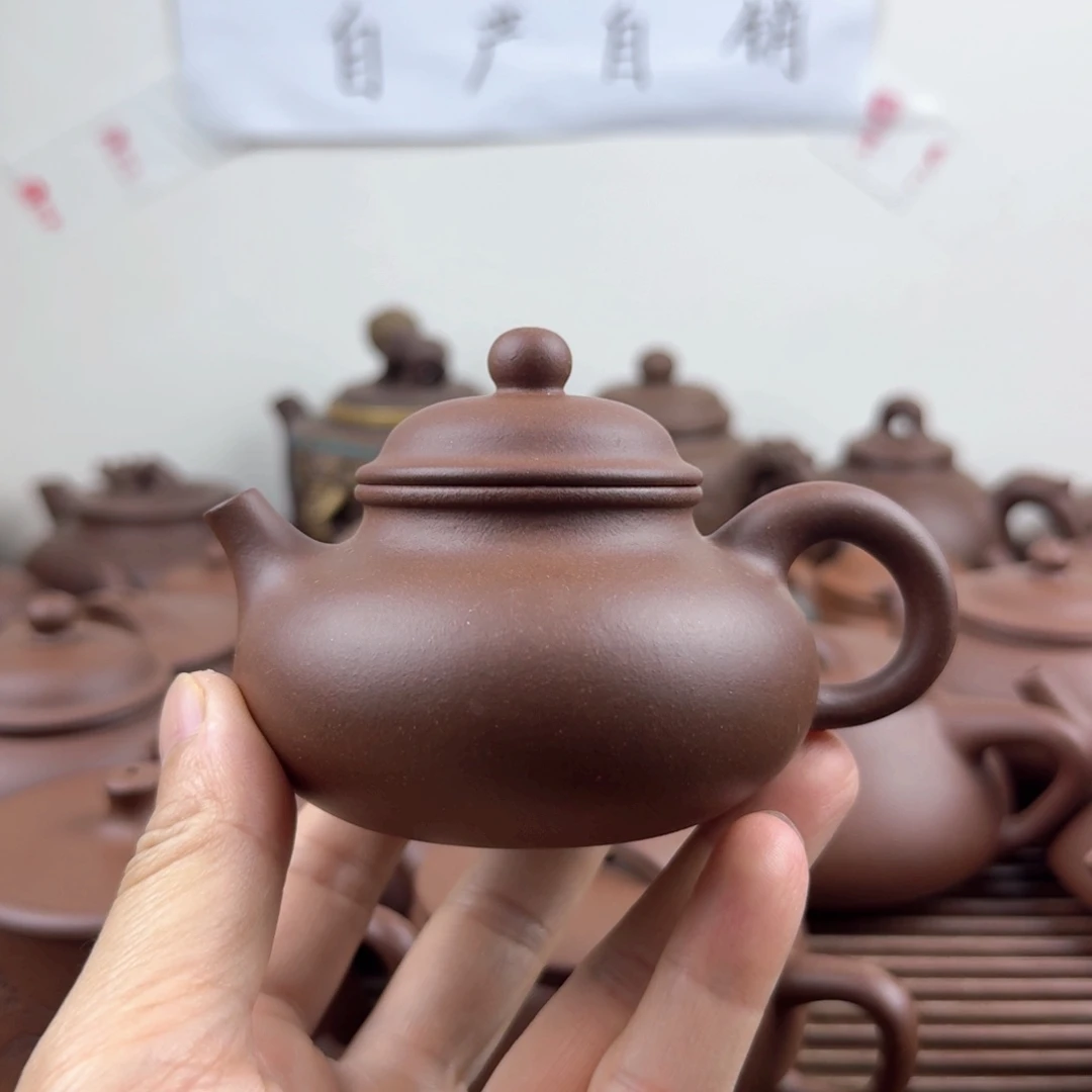 茶壶紫砂容天150cc台西嫩底槽清