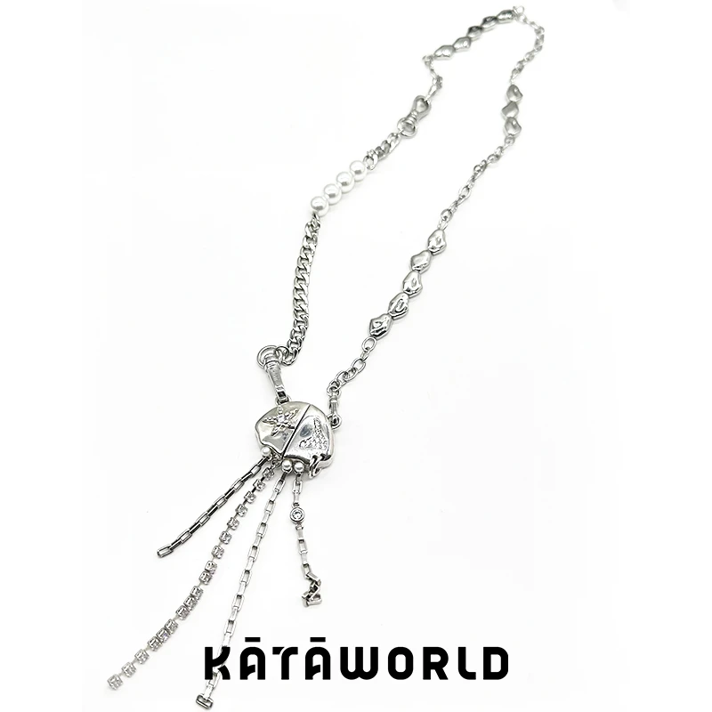 KATAWORLD 铜合金项链 【主理人】重组水母项链