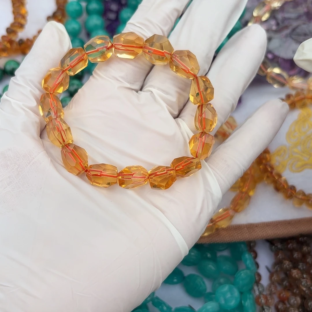 未镶嵌珠宝半成品水晶荔**娃