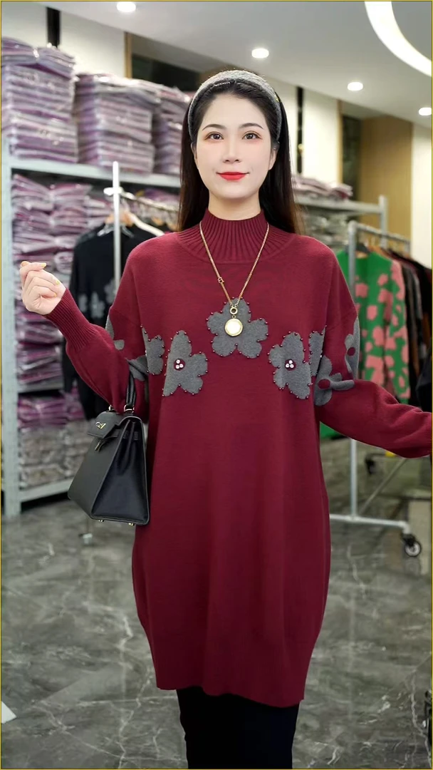 加厚保暖【良田】秋冬必备时尚高端大气上档次冬季毛衣上衣-2026#