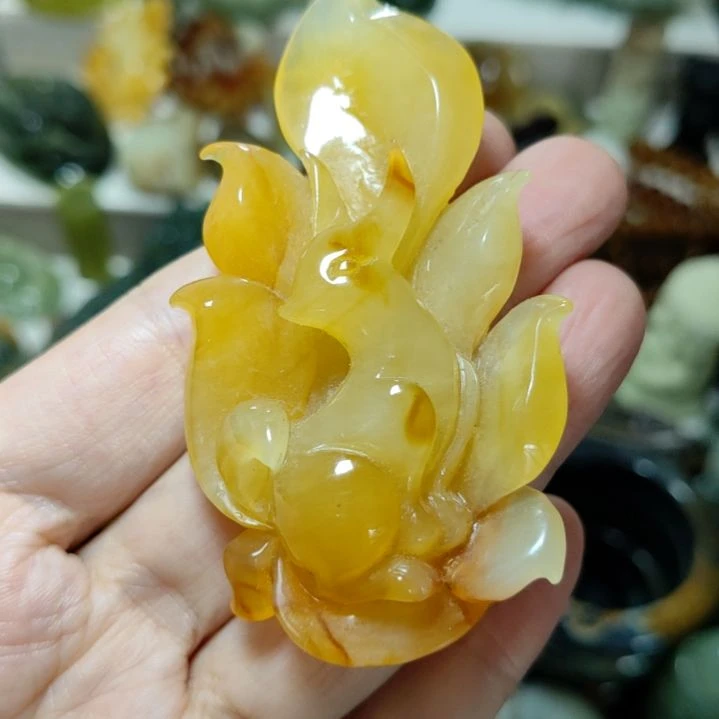 未镶嵌岫玉挂坠款式