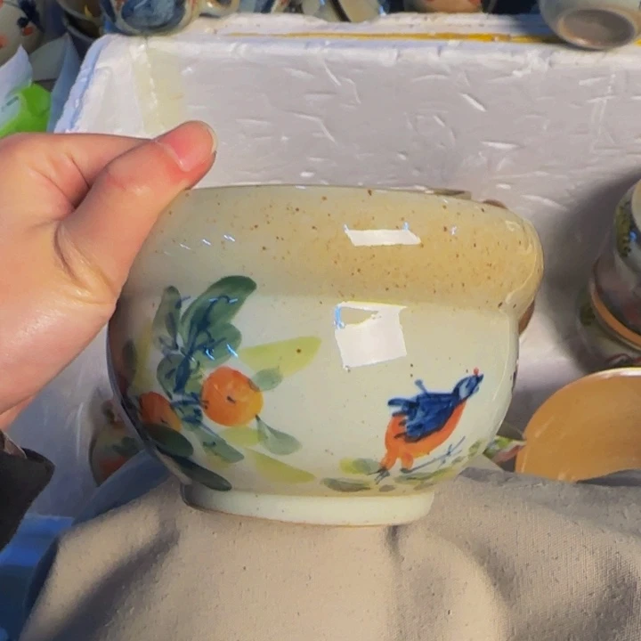 瓷片景德镇陶瓷手工手绘