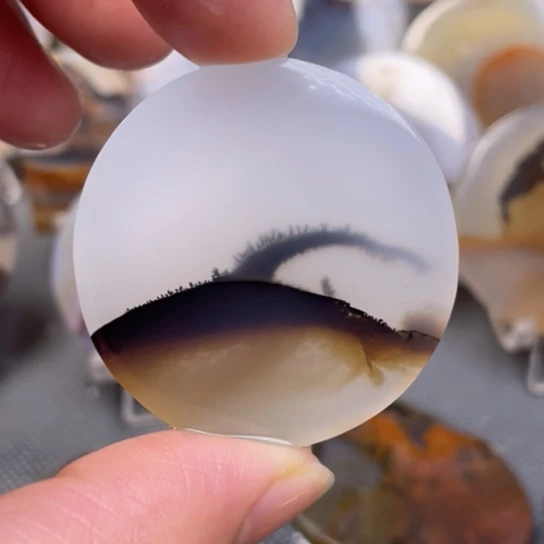 玛瑙/玉髓吊坠(不含链)未镶嵌