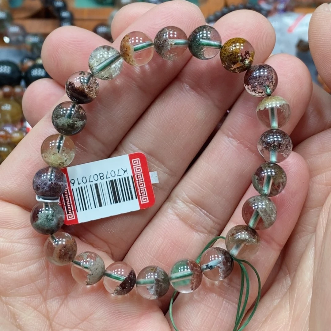 水晶手串未镶嵌天然