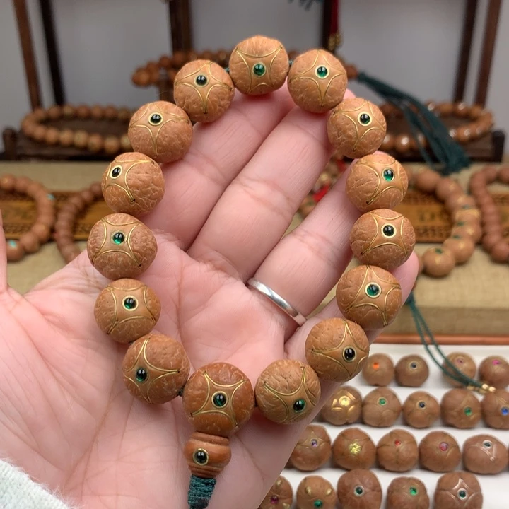 吊坠凤眼菩提手串