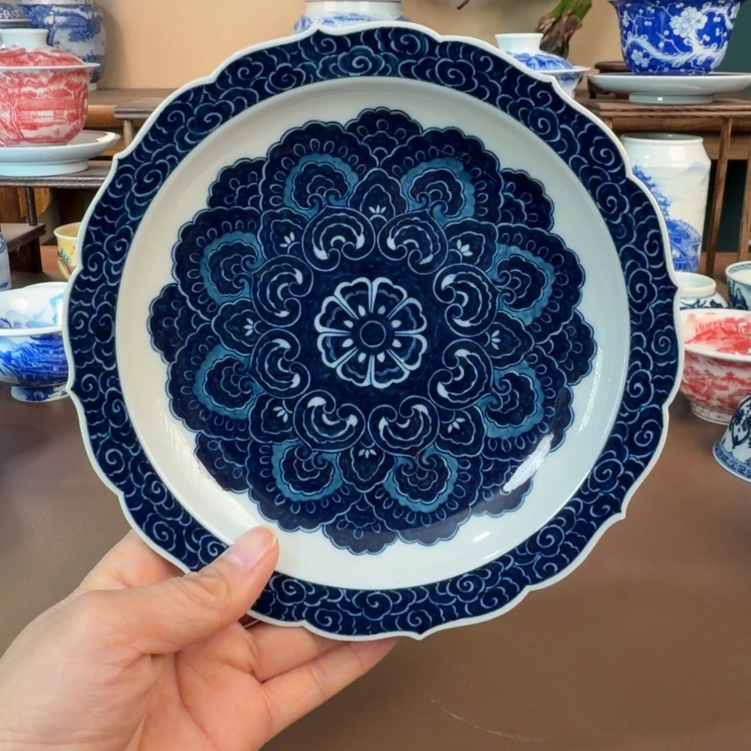 明***一景德镇陶瓷手工手绘