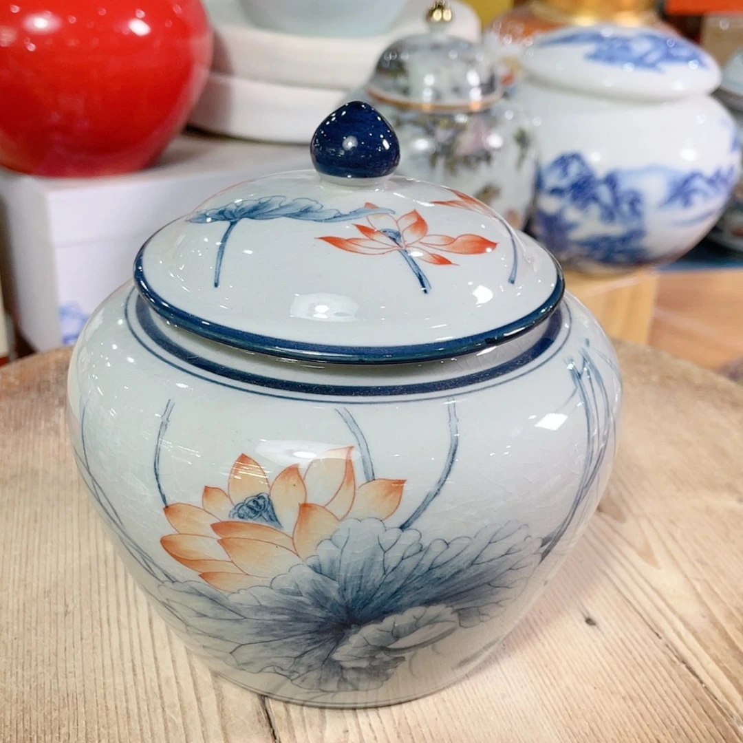 【闪购商品】罐陶瓷茶叶罐密封罐