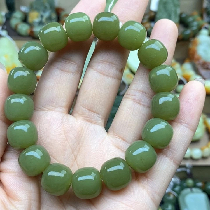 手串未镶嵌透闪石质玉