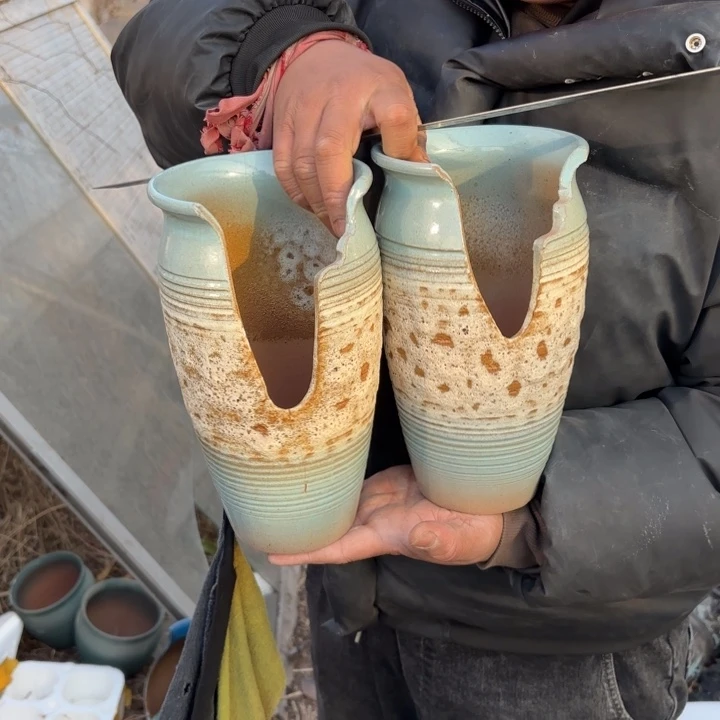 红陶口径 高度 花盆 14 26