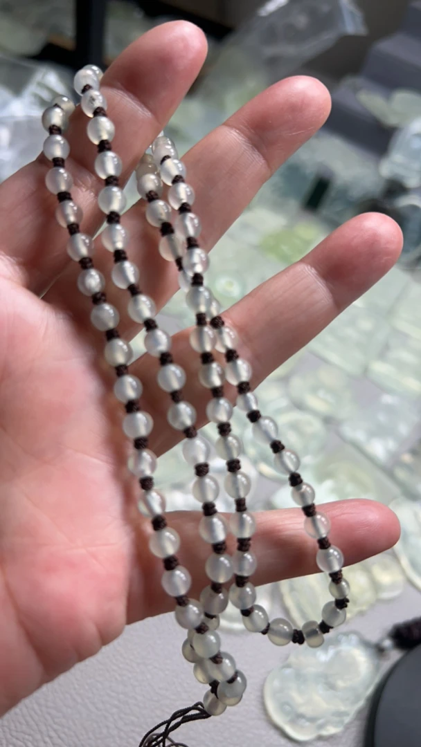 精品岫玉高冰链子