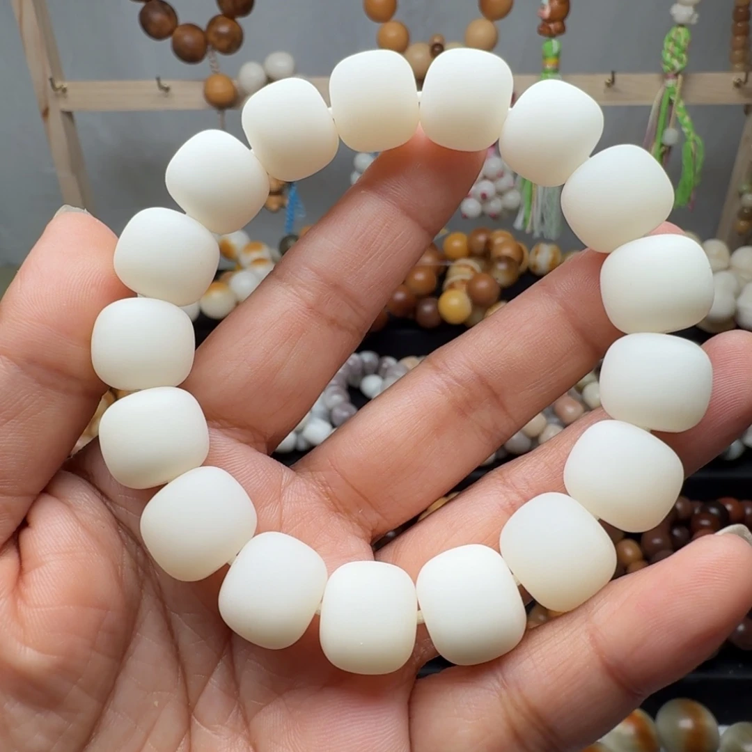 菩提根/象牙果手串卡14干磨磨砂