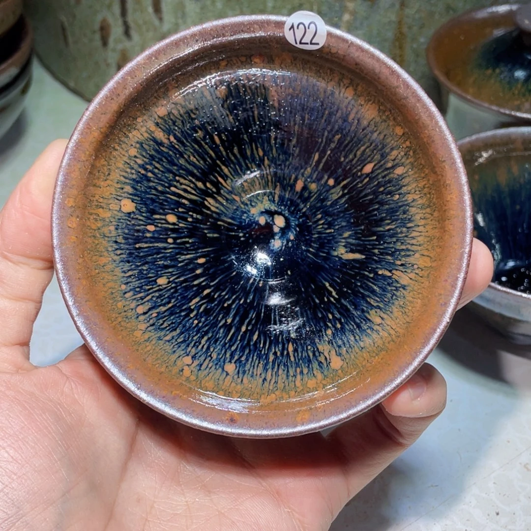 茶盏龙窑柴烧建盏122