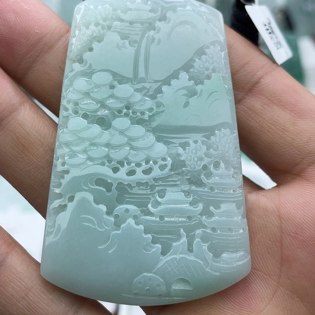 颈饰未镶嵌翡翠翡翠
