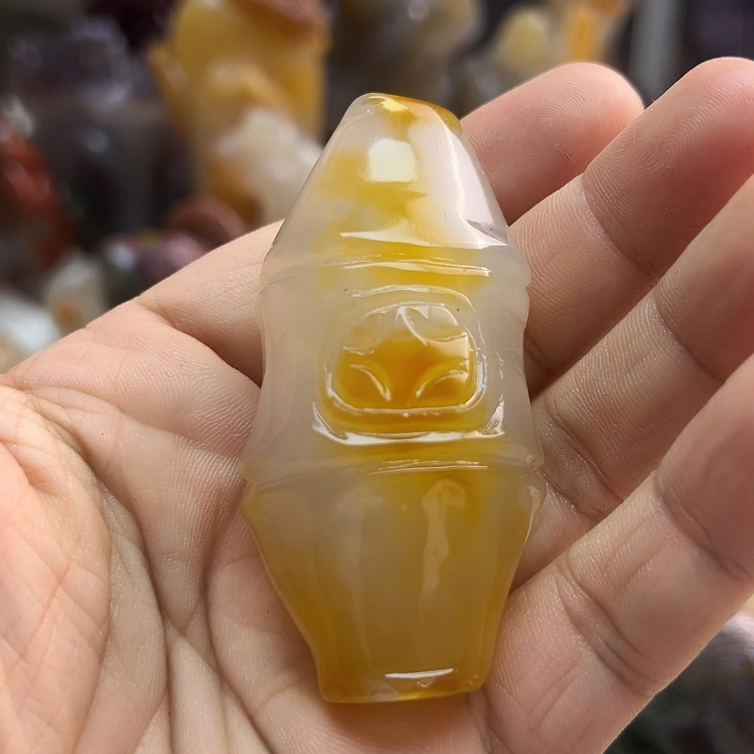 玛瑙/玉髓合金颈饰