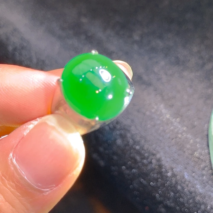 【闪购商品】翡翠颈饰银S925镶嵌翡翠