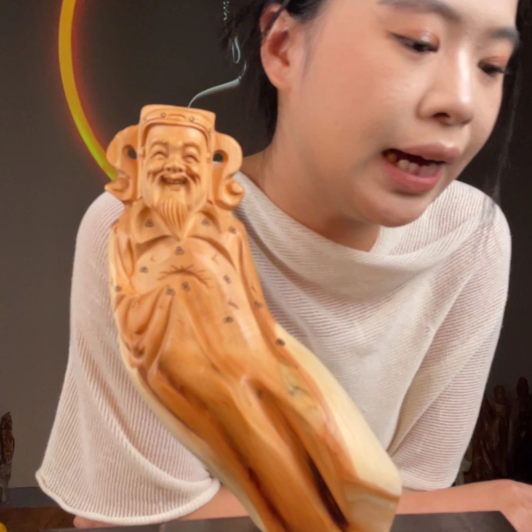 柏木（崖柏）手工摆件，先抢先得！编号：