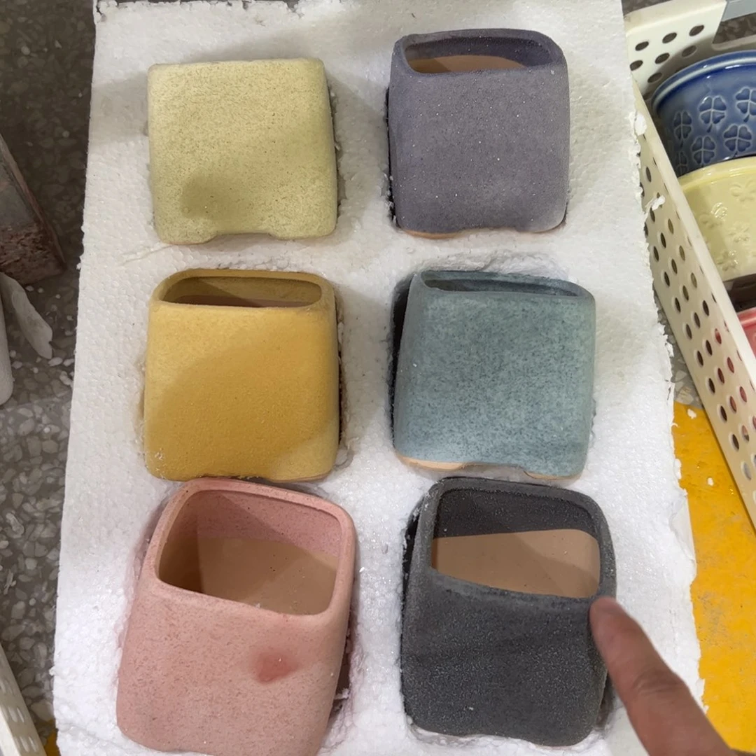 陶瓷陶瓷多肉花盆@@4