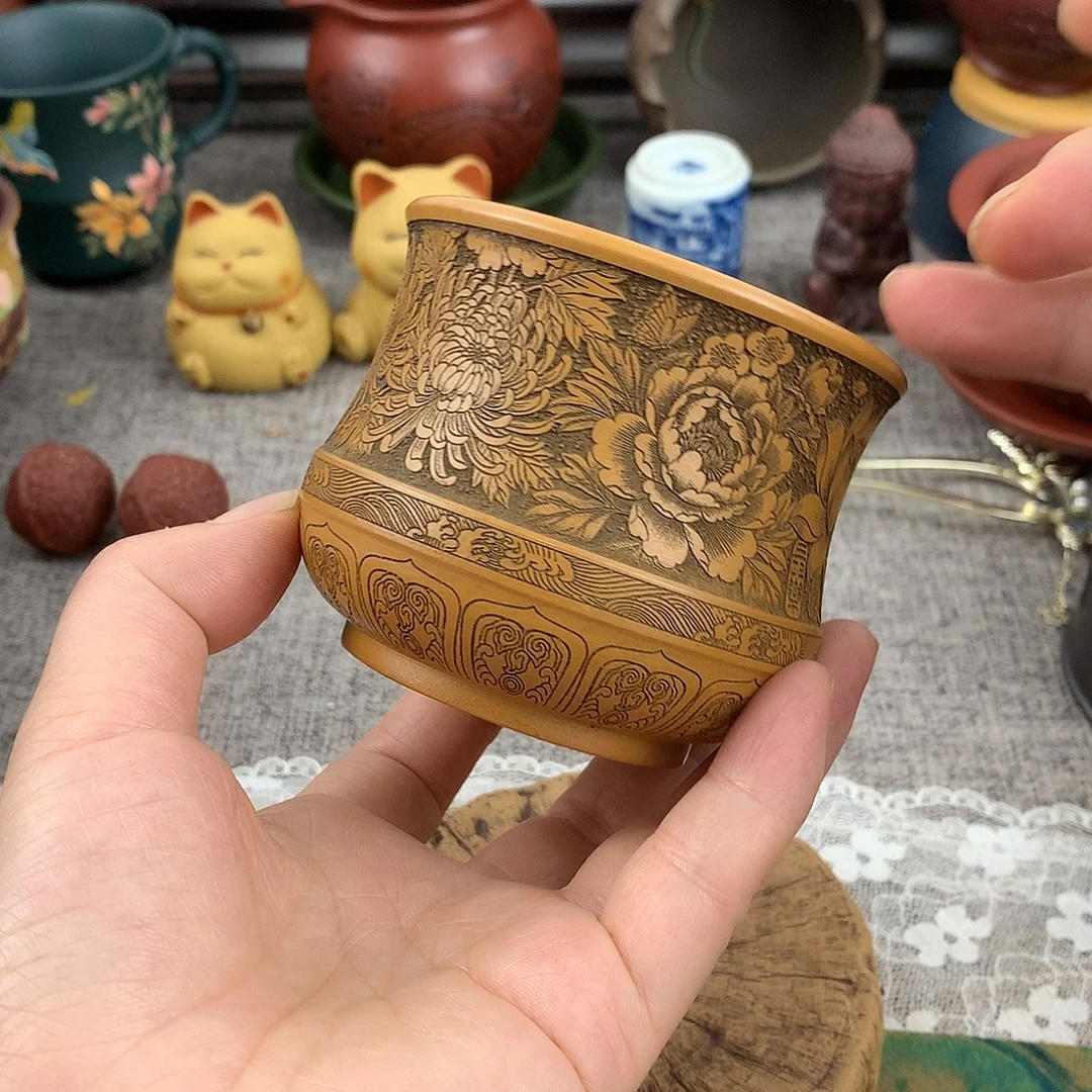 茶杯紫砂高端主人杯