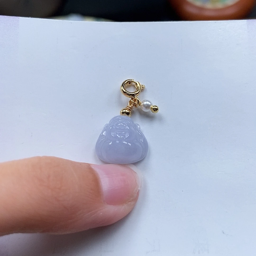 未镶嵌挂件翡翠读*云闪