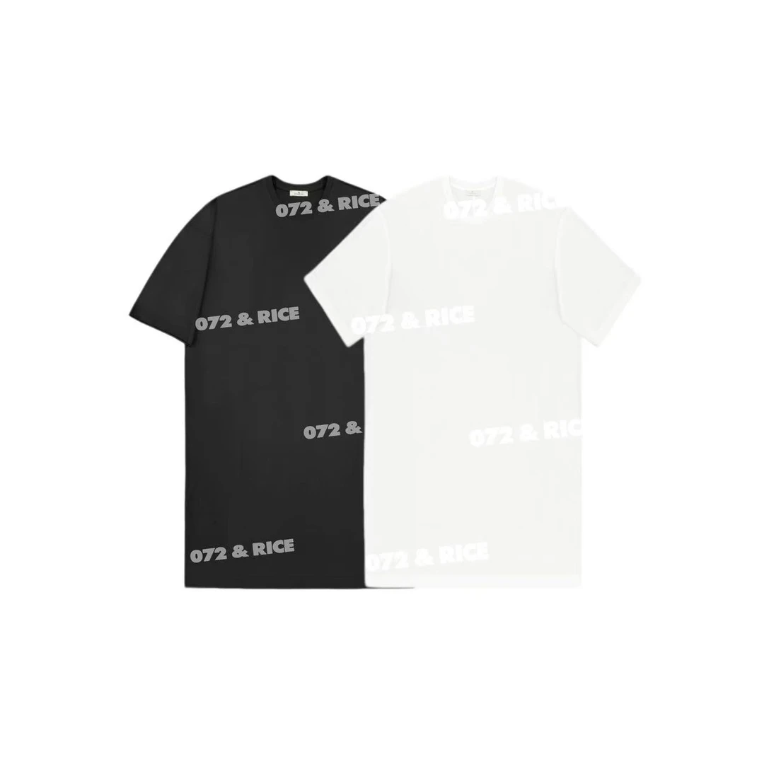 072 & RICE【悟空TEE】100新疆长绒棉 夏季圆领大版T恤 Z-32NB409