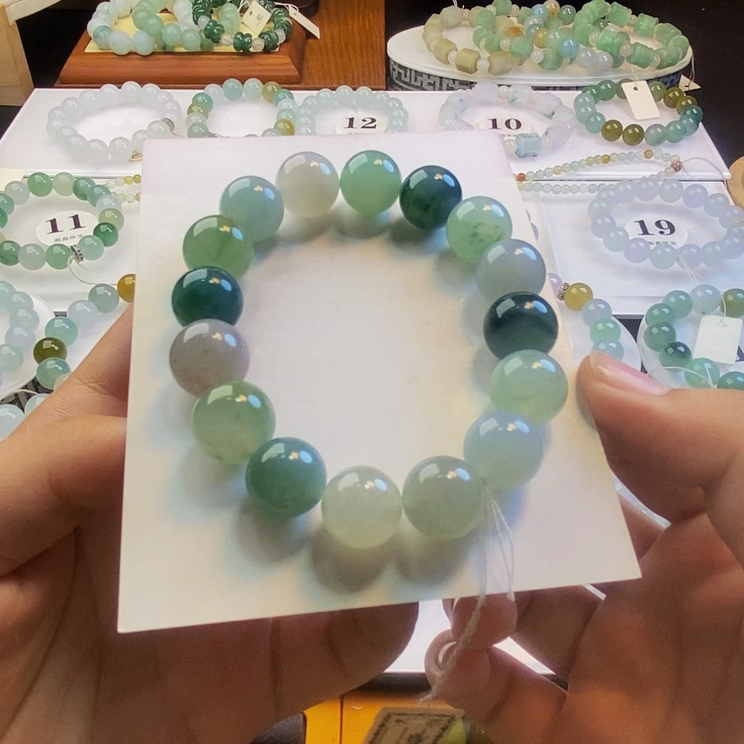 定制翡翠未镶嵌翡翠卡12-13