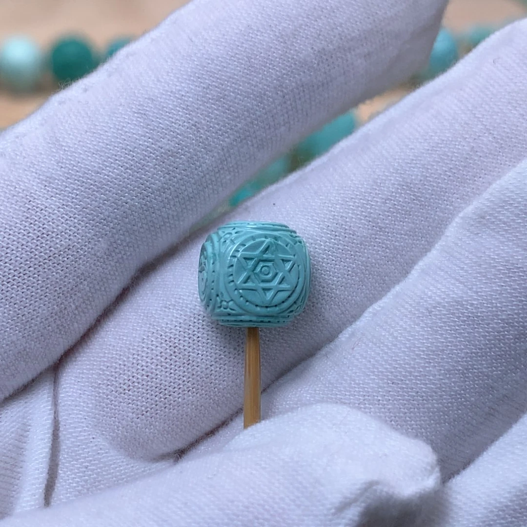 绿松石未镶嵌六方