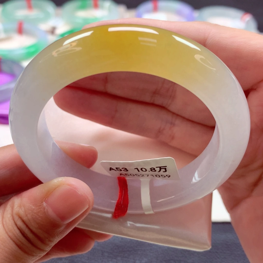 翡翠手镯未镶嵌?****y分单68