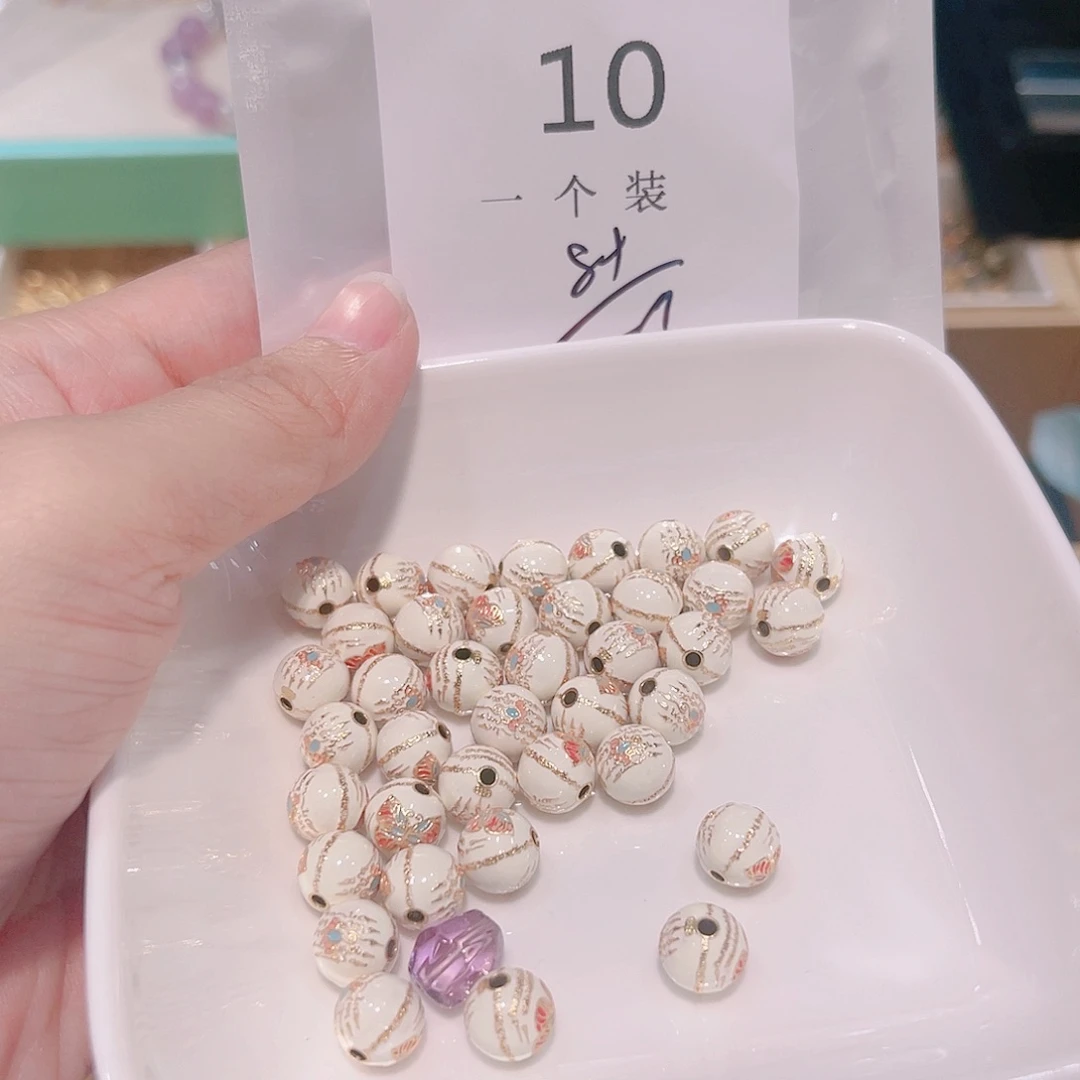 水晶珠宝半成品银S925镶嵌10