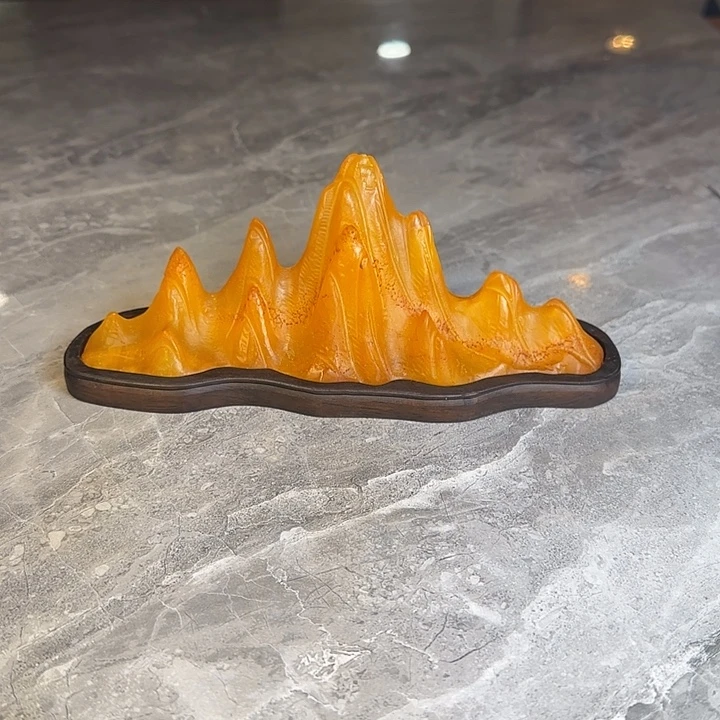 江***流奇石茶宠鱼缸文房摆件