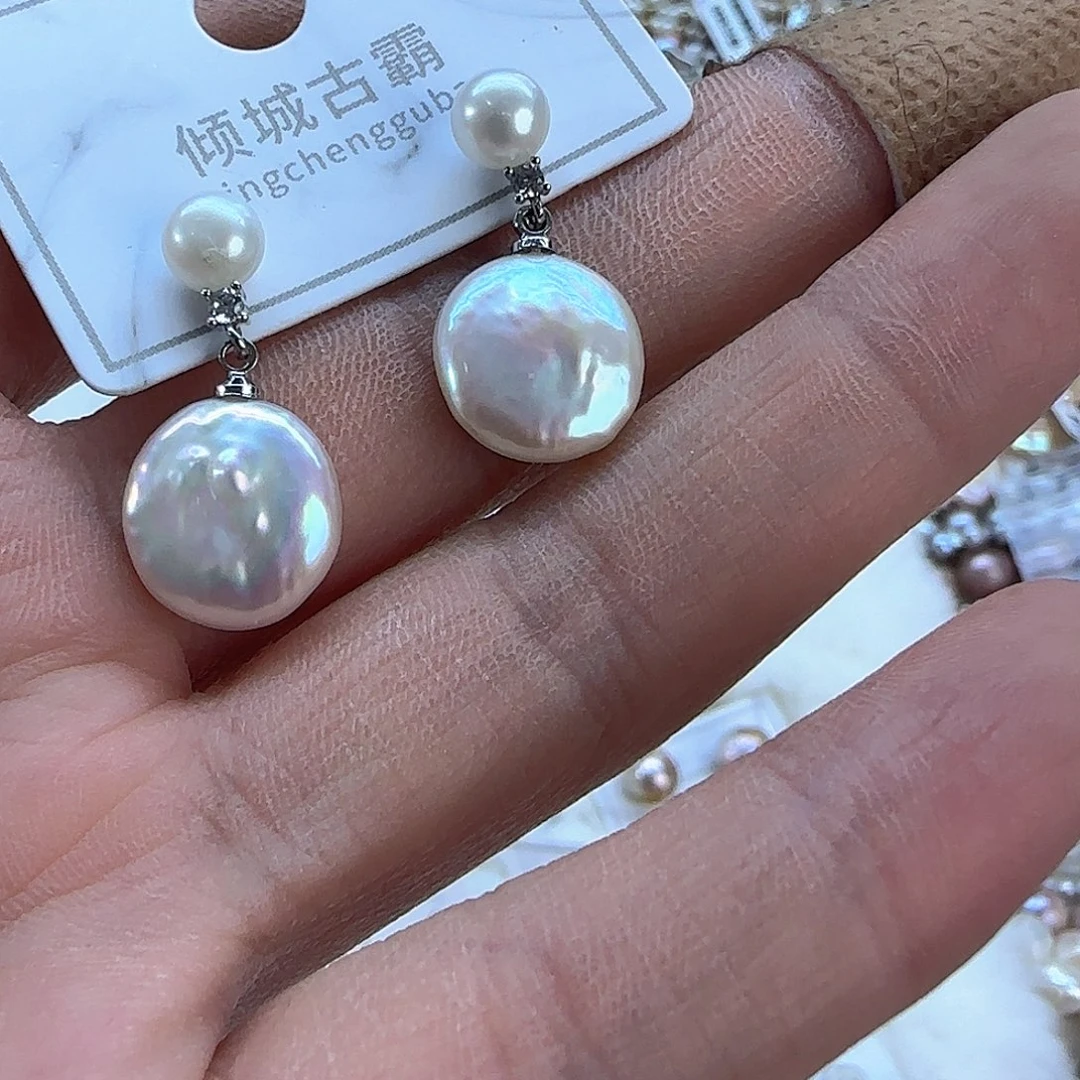 未镶嵌项链定制375淡水珍珠