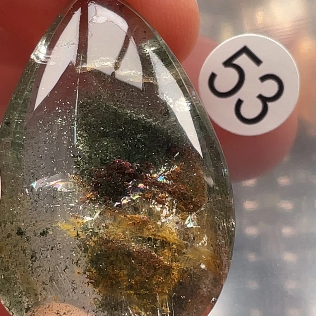 蓝***斯颈饰未镶嵌水晶天然